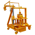 QTF40-3C manual small egg laying concrete coal fly ash hollow block making machine